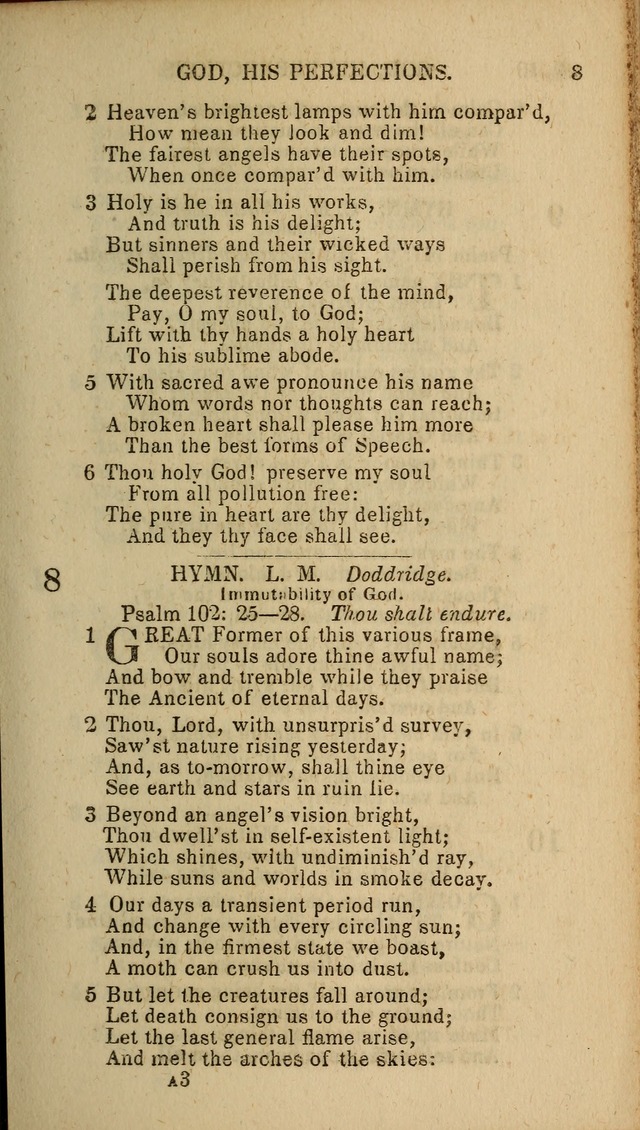 Baptist Hymn Book page 5