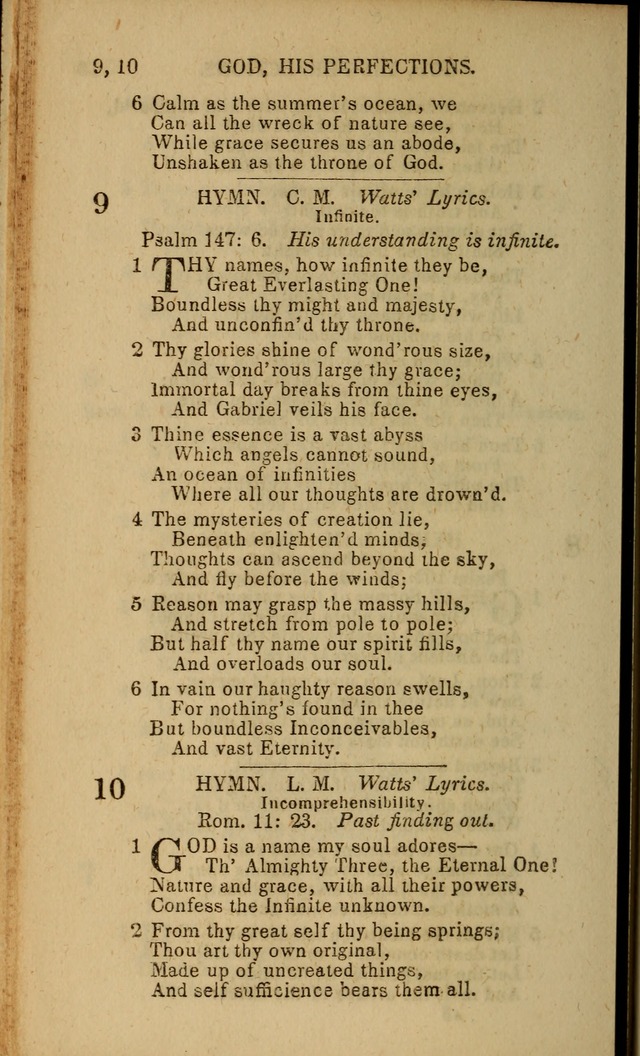 Baptist Hymn Book page 6