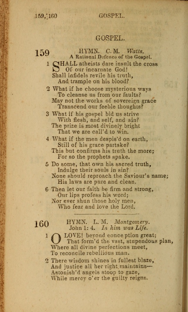 Baptist Hymn Book page 98