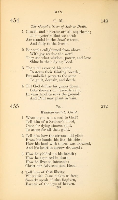 The Baptist Hymn Book page 248