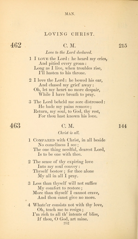 The Baptist Hymn Book page 252