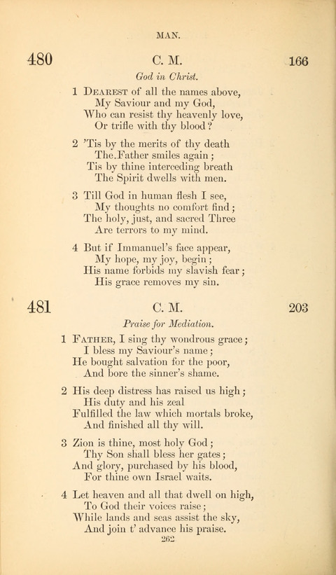 The Baptist Hymn Book page 262