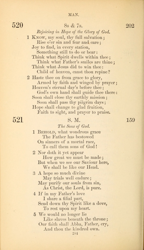 The Baptist Hymn Book page 284