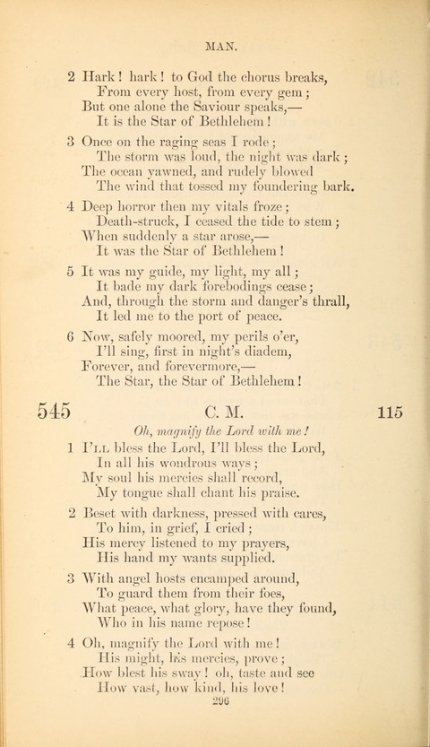 The Baptist Hymn Book page 296