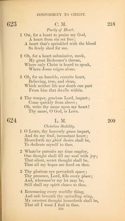 The Baptist Hymn Book page 339