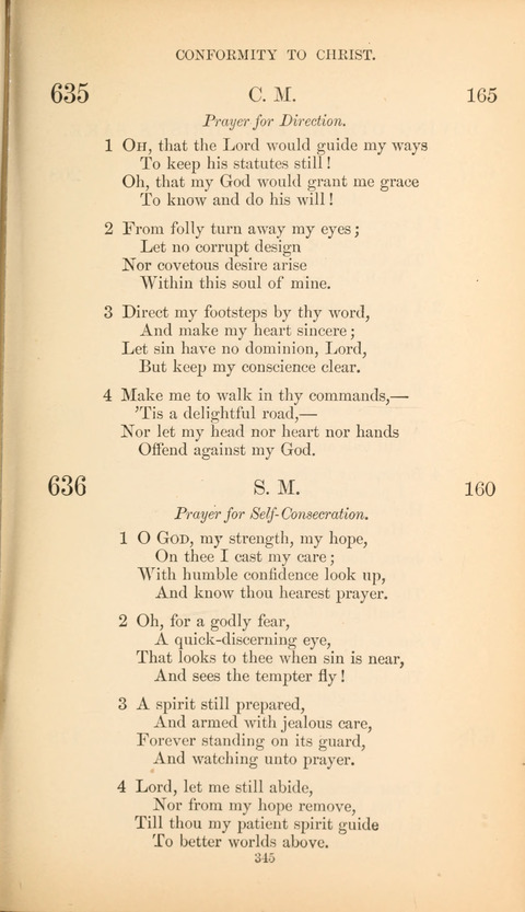 The Baptist Hymn Book page 345