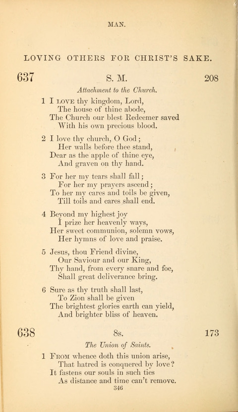 The Baptist Hymn Book page 346