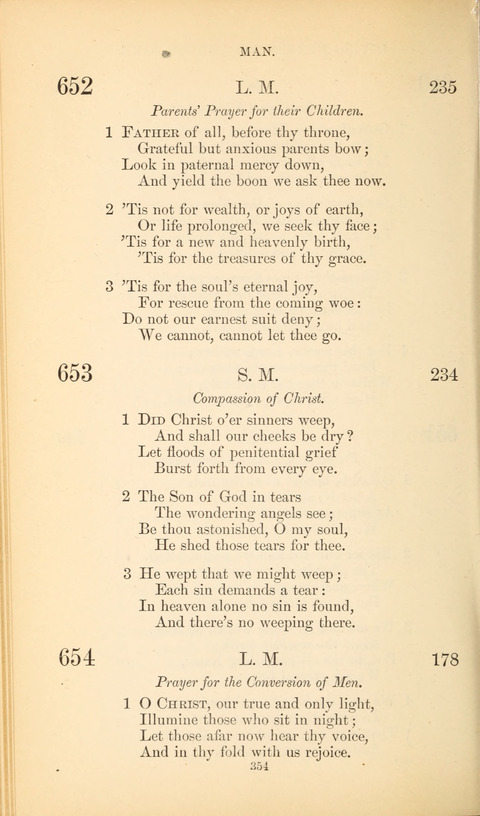 The Baptist Hymn Book page 354