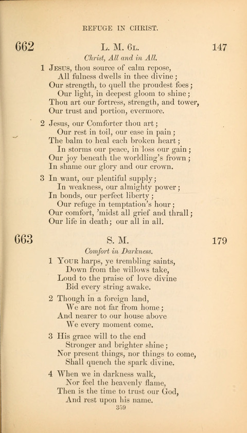 The Baptist Hymn Book page 359