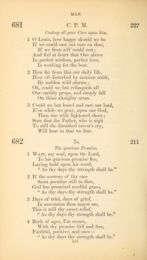 The Baptist Hymn Book page 368