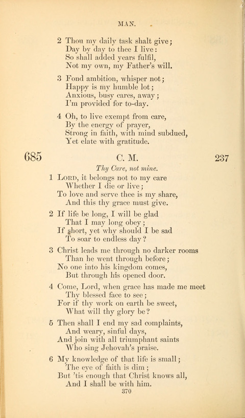 The Baptist Hymn Book page 370