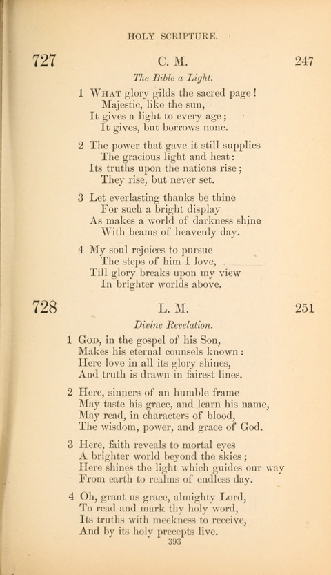 The Baptist Hymn Book page 393