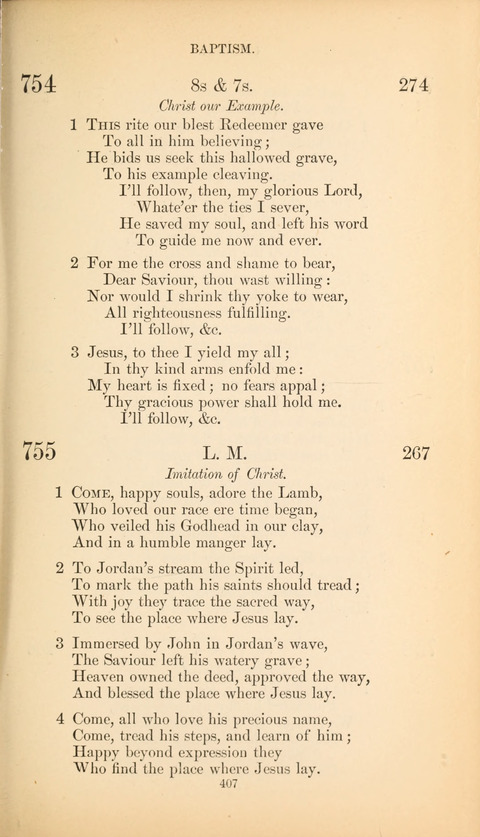 The Baptist Hymn Book page 407