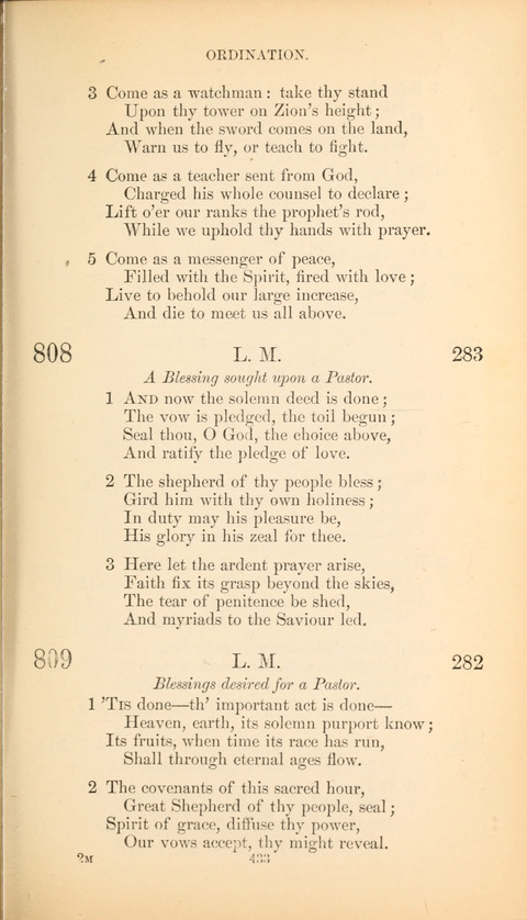 The Baptist Hymn Book page 433