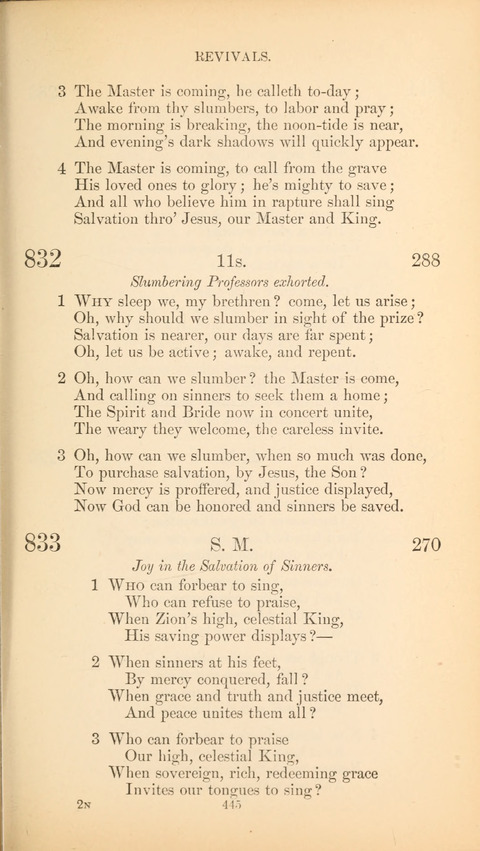 The Baptist Hymn Book page 445