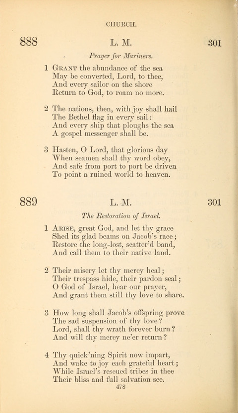 The Baptist Hymn Book page 478