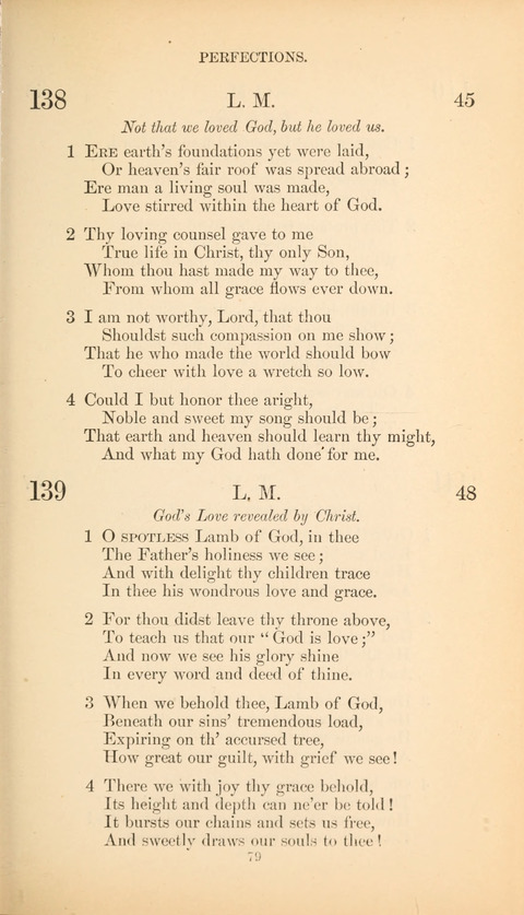 The Baptist Hymn Book page 79