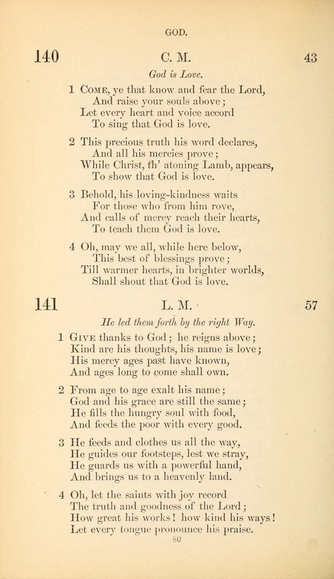 The Baptist Hymn Book page 80