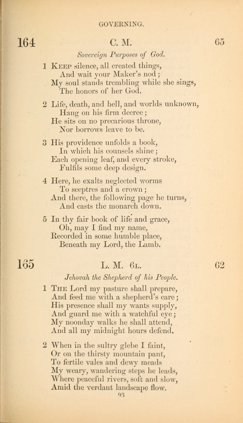 The Baptist Hymn Book page 93