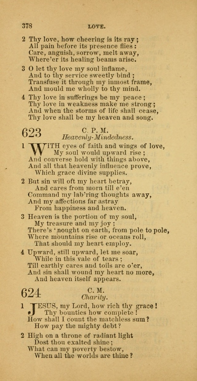 The Baptist Hymn Book: comprising a large and choice collection of psalms, hymns and spiritual songs, adapted to the faith and order of the Old School, or Primitive Baptists (2nd stereotype Ed.) page 380