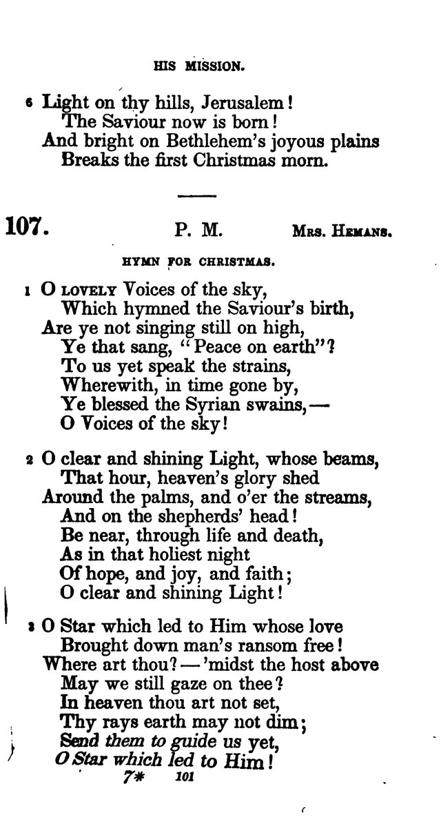 A Book of Hymns for Public and Private Devotion. (10th ed.) page 107