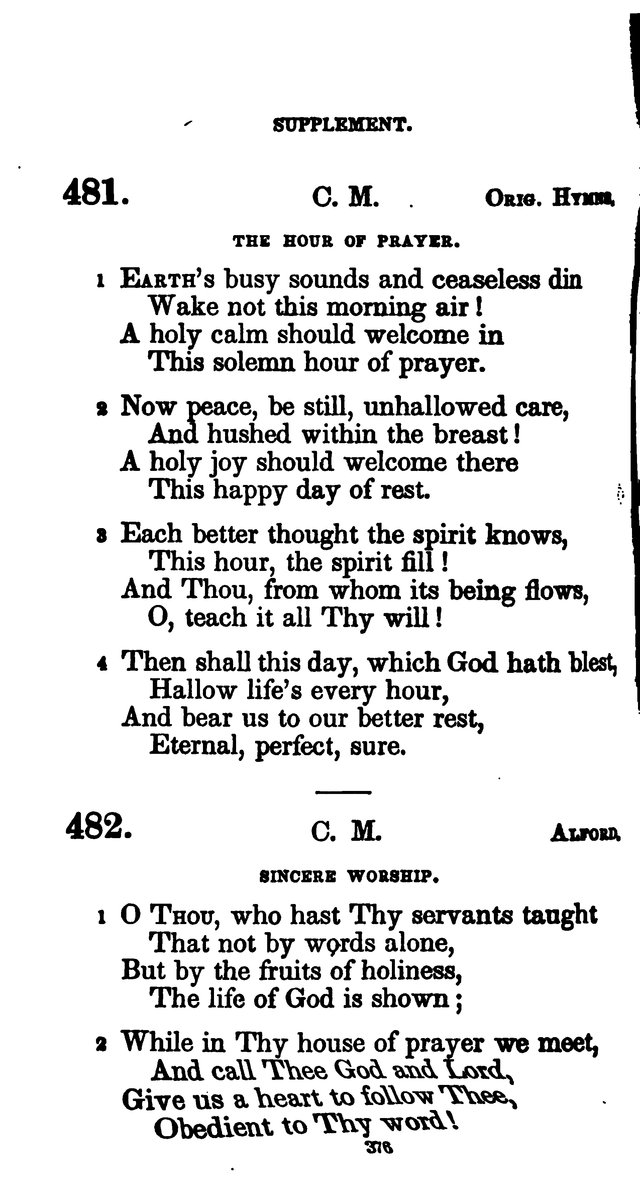 A Book of Hymns for Public and Private Devotion. (10th ed.) page 382