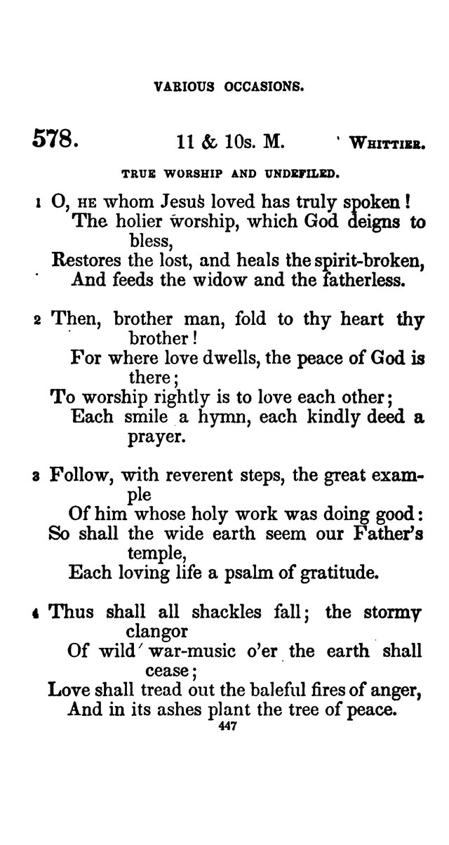 A Book of Hymns for Public and Private Devotion. (10th ed.) page 453