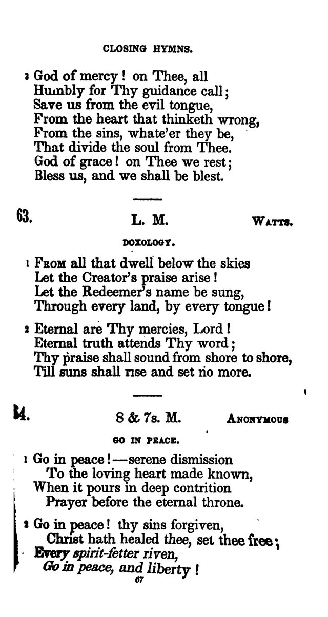 A Book of Hymns for Public and Private Devotion. (10th ed.) page 73