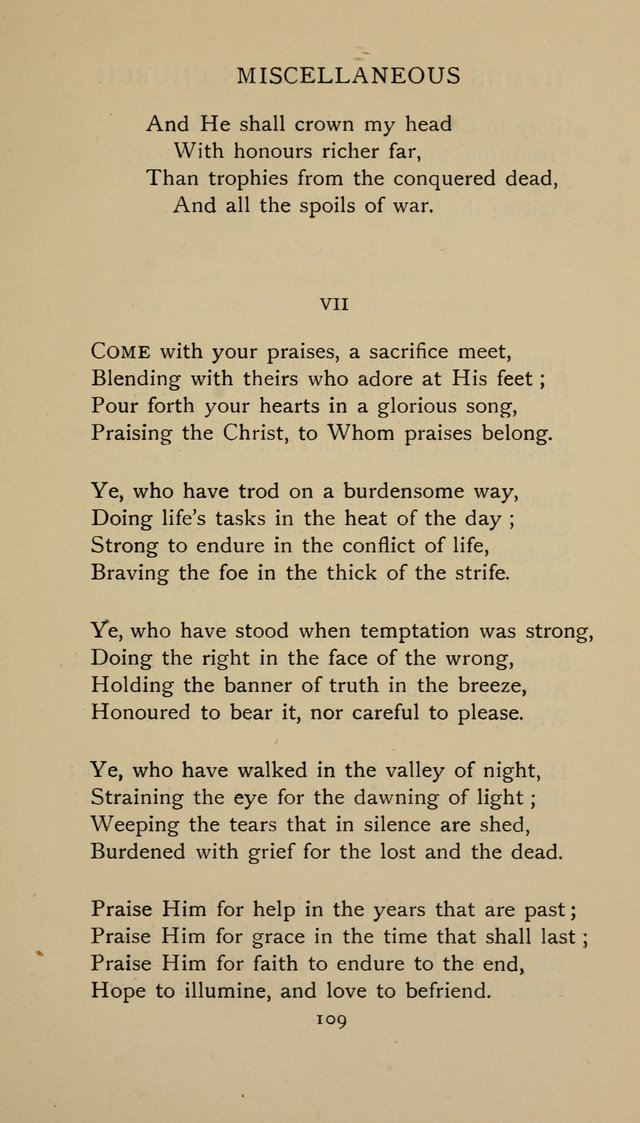 Hymns of the Russian Church: being translations, centos, and suggestions from the Greek office books with an introduction page 109