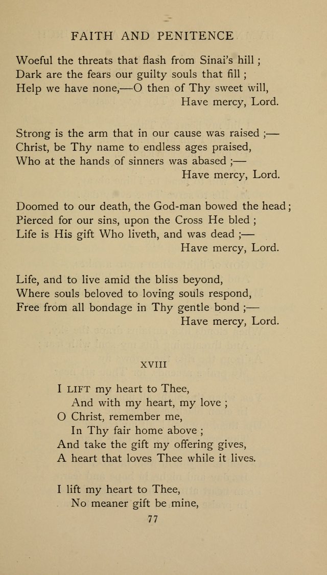 Hymns of the Russian Church: being translations, centos, and suggestions from the Greek office books with an introduction page 77