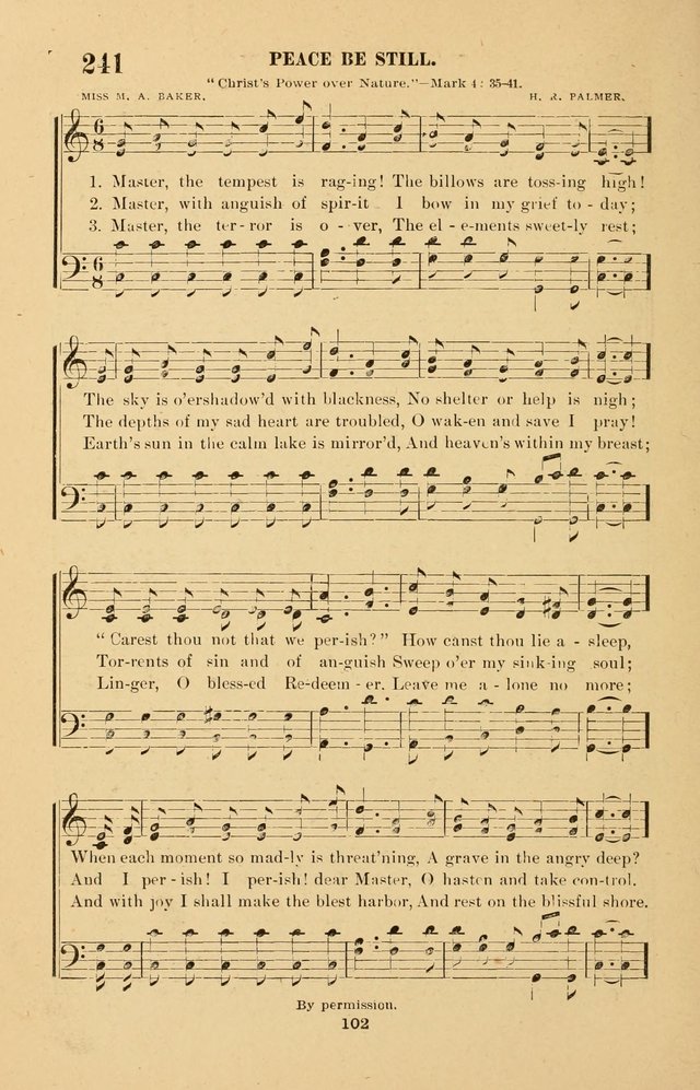 The Brethren Hymnody: with tunes for the sanctuary, Sunday-school, prayer meeting and home circle page 102