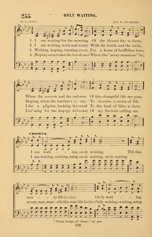 The Brethren Hymnody: with tunes for the sanctuary, Sunday-school, prayer meeting and home circle page 118