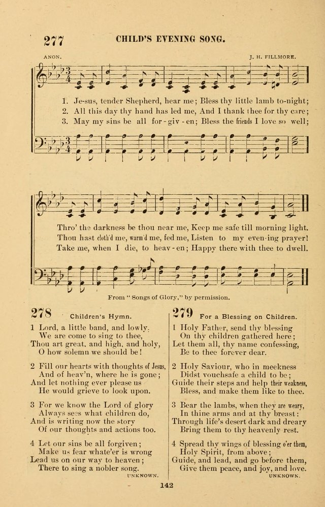 The Brethren Hymnody: with tunes for the sanctuary, Sunday-school, prayer meeting and home circle page 142