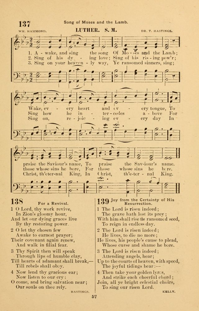 The Brethren Hymnody: with tunes for the sanctuary, Sunday-school, prayer meeting and home circle page 57