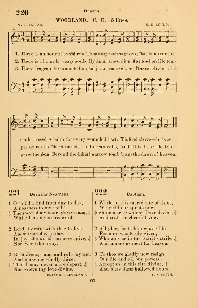 The Brethren Hymnody: with tunes for the sanctuary, Sunday-school, prayer meeting and home circle page 91