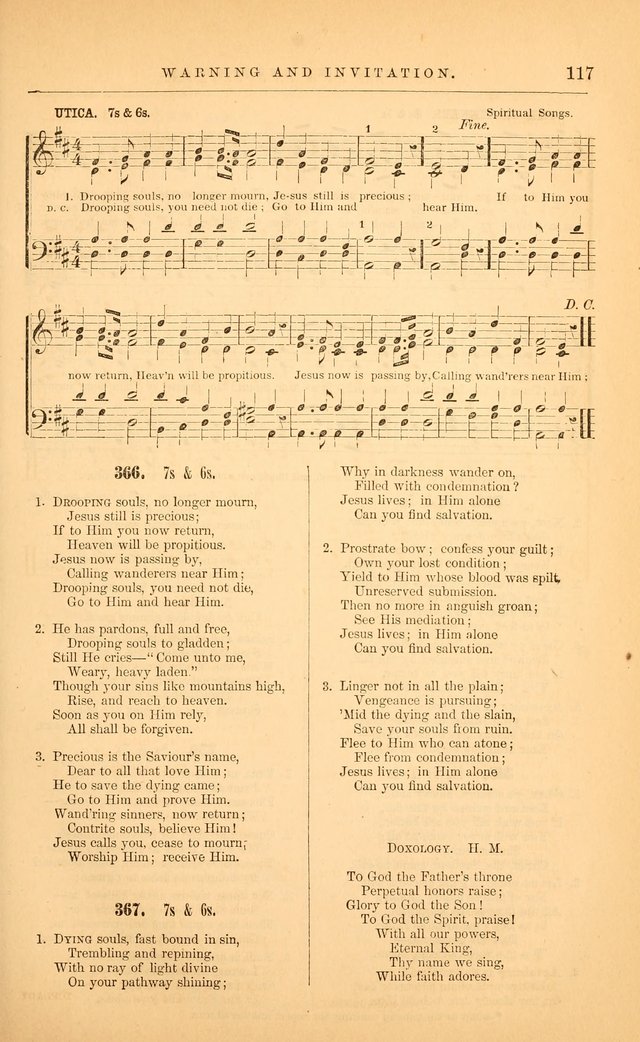 The Baptist Hymn and Tune Book: being "The Plymouth Collection" enlarged and adapted to the use of Baptist churches page 169