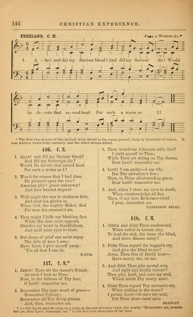 The Baptist Hymn and Tune Book: being "The Plymouth Collection" enlarged and adapted to the use of Baptist churches page 196