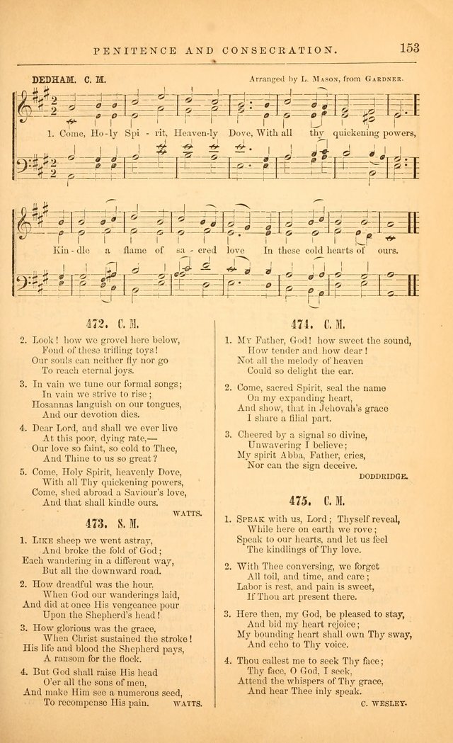 The Baptist Hymn and Tune Book: being "The Plymouth Collection" enlarged and adapted to the use of Baptist churches page 205