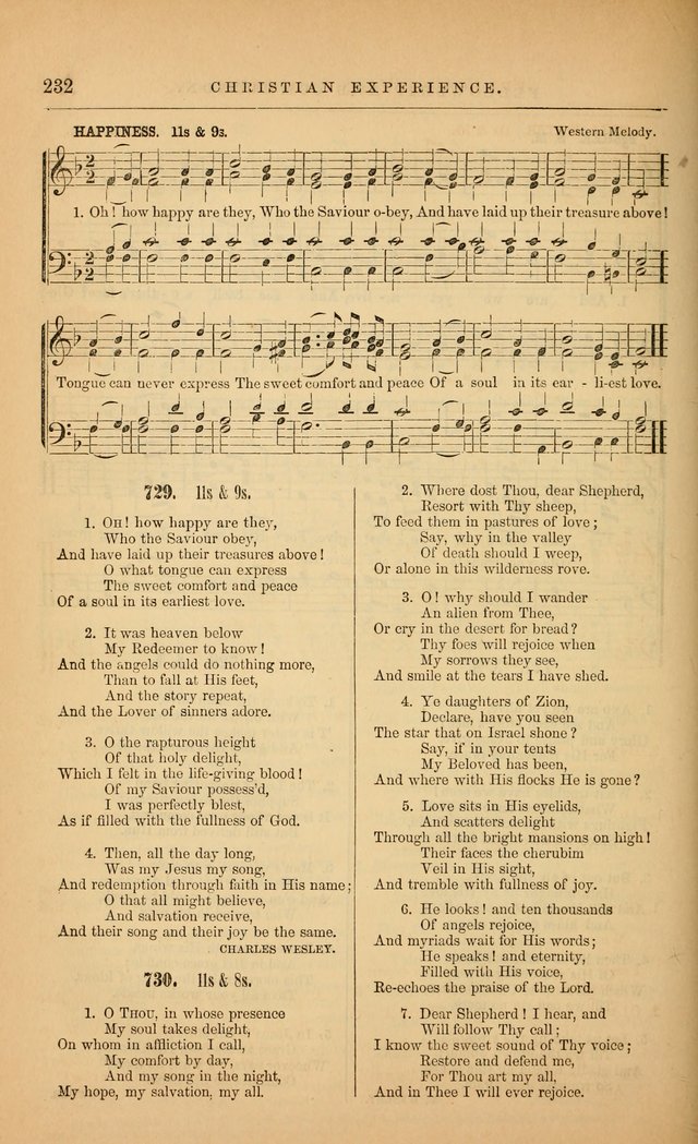 The Baptist Hymn and Tune Book: being "The Plymouth Collection" enlarged and adapted to the use of Baptist churches page 286