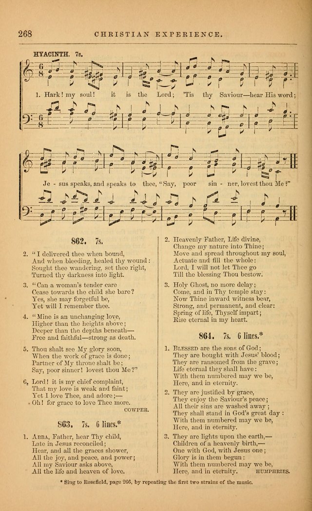 The Baptist Hymn and Tune Book: being "The Plymouth Collection" enlarged and adapted to the use of Baptist churches page 322