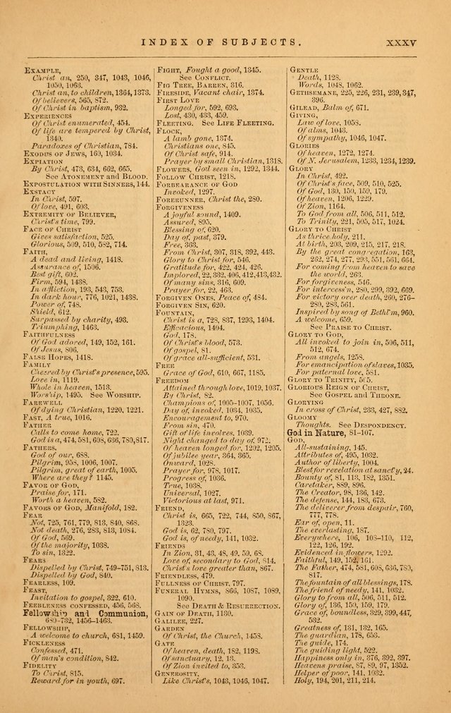 The Baptist Hymn and Tune Book: being "The Plymouth Collection" enlarged and adapted to the use of Baptist churches page 35