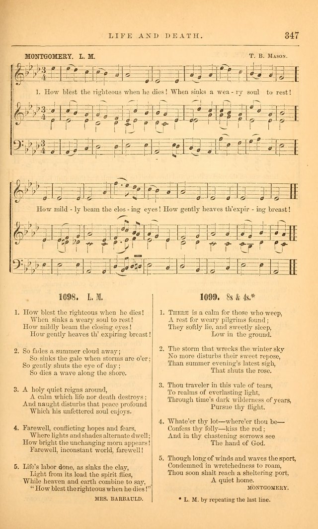 The Baptist Hymn and Tune Book: being "The Plymouth Collection" enlarged and adapted to the use of Baptist churches page 401