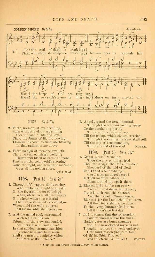 The Baptist Hymn and Tune Book: being "The Plymouth Collection" enlarged and adapted to the use of Baptist churches page 437