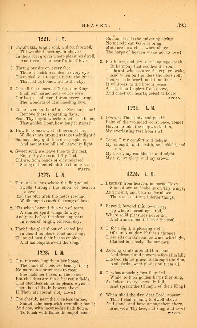 The Baptist Hymn and Tune Book: being "The Plymouth Collection" enlarged and adapted to the use of Baptist churches page 447