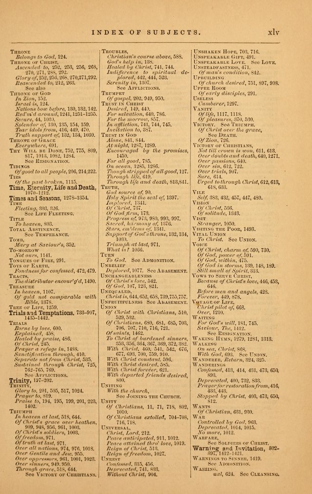 The Baptist Hymn and Tune Book: being "The Plymouth Collection" enlarged and adapted to the use of Baptist churches page 45