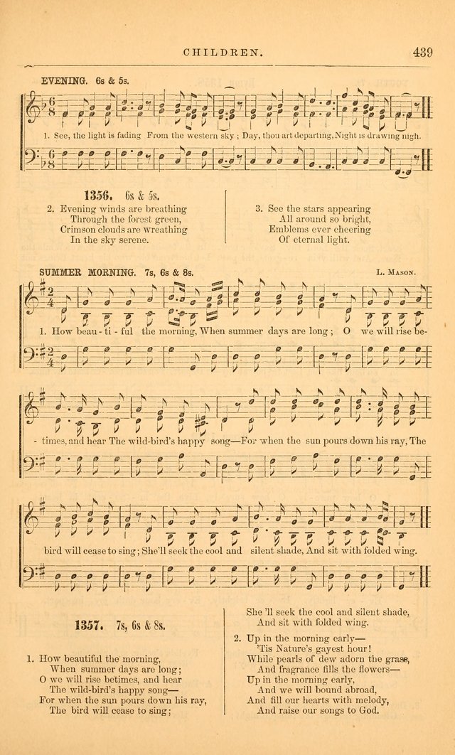 The Baptist Hymn and Tune Book: being "The Plymouth Collection" enlarged and adapted to the use of Baptist churches page 493