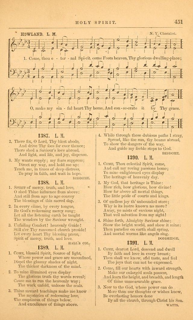 The Baptist Hymn and Tune Book: being "The Plymouth Collection" enlarged and adapted to the use of Baptist churches page 505