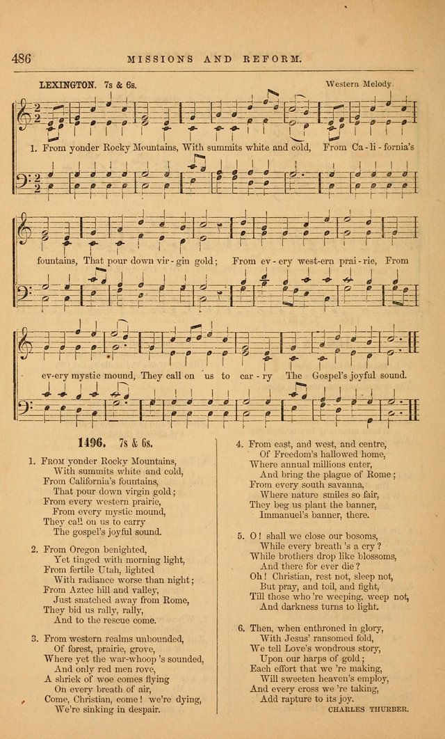 The Baptist Hymn and Tune Book: being "The Plymouth Collection" enlarged and adapted to the use of Baptist churches page 540