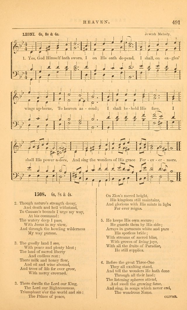 The Baptist Hymn and Tune Book: being "The Plymouth Collection" enlarged and adapted to the use of Baptist churches page 545