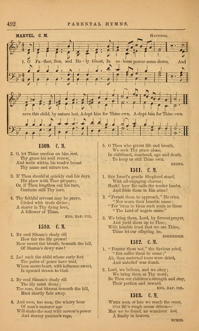 The Baptist Hymn and Tune Book: being "The Plymouth Collection" enlarged and adapted to the use of Baptist churches page 546